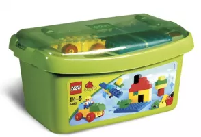 Set LEGO Duplo 5380 Large Brick Box - Green Plate Version