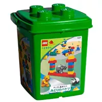 Set LEGO Duplo 7337 Foundation Set - Green Bucket