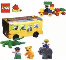 Set LEGO Duplo 7339 Friendly Animal Bus