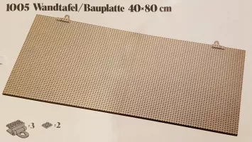 Set LEGO Education 1005 Wallboard/baseplate 40x80cm