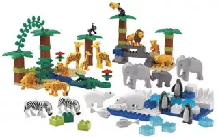 Set LEGO Education 9214 Wild Animals Set