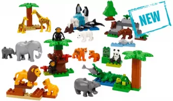 Set LEGO Education 9218 Wild Animals Set