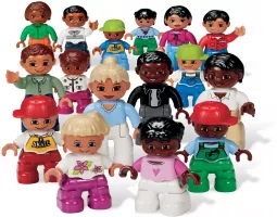 Set LEGO Education 9222 World People Set