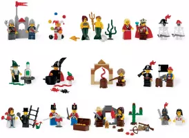 Set LEGO Education 9349 Fairytale and Historic Minifigure Set