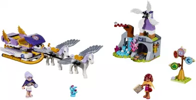 Set LEGO Elves 41077 Aira's Pegasus Sleigh