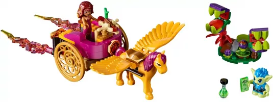 Set  LEGO Elves 41186 Azari & the Goblin Forest Escape