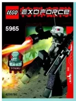 Set LEGO Exo-Force 5965 Silver Bad Guy