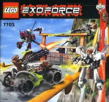Set LEGO Exo-Force 7705 Gate Assault