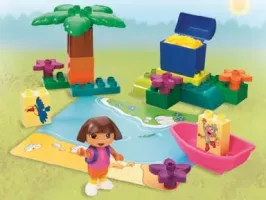 Set LEGO Explore 7330 Dora's Treasure Island