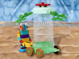 Set LEGO Explore 7445 Stripy's Flower Cart
