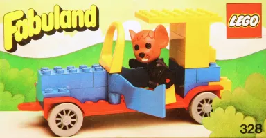Set LEGO Fabuland 121 Roadster