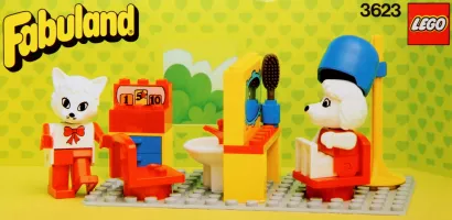 Set LEGO Fabuland 3623 Beauty Salon