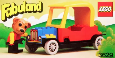 Set LEGO Fabuland 3629 Barney Bear