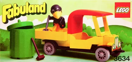 Set LEGO Fabuland 3634 Charlie Crow's Carry-All