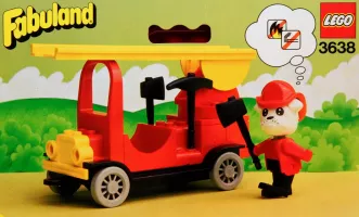 Set LEGO Fabuland 3638 Fire Engine