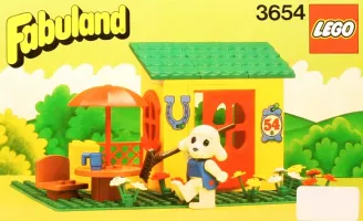 Set LEGO Fabuland 3654 Lisa Lamb's House