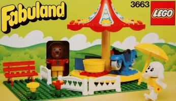 Set LEGO Fabuland 3663 Merry-Go-Round