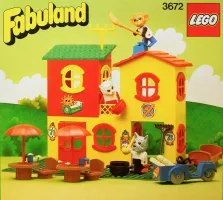 Set LEGO Fabuland 3672 The Motel