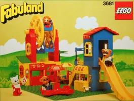 Set LEGO Fabuland 3681 Amusement Park