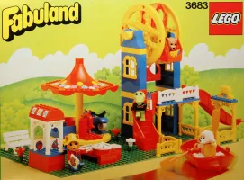 Set LEGO Fabuland 3683 Amusement Park