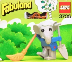 Set LEGO Fabuland 3706 Ernie Elephant