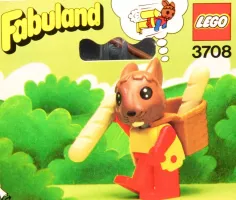 Set LEGO Fabuland 3708 Rufus Rabbit