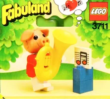 Set LEGO Fabuland 3711 Tubby and Tuba