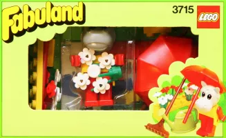 Set LEGO Fabuland 3715 Hannah's Flower Stand