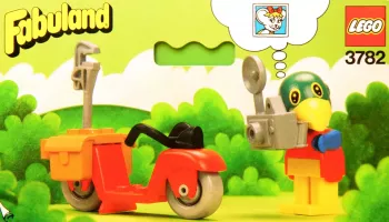 Set LEGO Fabuland 3782 Paul Parrot