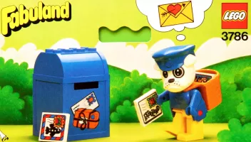 Set LEGO Fabuland 3786 Boris Bulldog