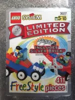 Set LEGO Freestyle 3027 Limited Edition Silver Freestyle Bucket