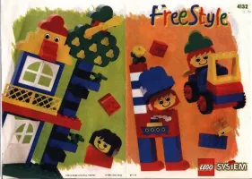 Set LEGO Freestyle 4132 3+ Tote Pack