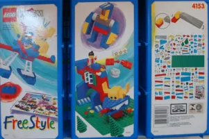 Set LEGO Freestyle 4153 Freestyle Playcase (L), 5+