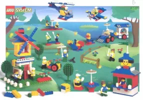 Set LEGO Freestyle 4267 Blue Bucket