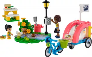Set LEGO Friends 41738 Dog Rescue Bike