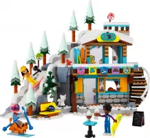 Set LEGO Friends 41756 Holiday Ski Slope and Cafe