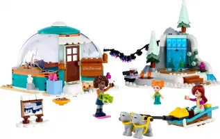 Set LEGO Friends 41760 Igloo Holiday Adventure