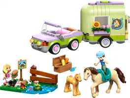 Set  Lego Friends 42695 Horse & Baby Foal Trailer