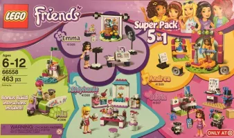 Set LEGO Friends 66558 Super Pack 5 in 1