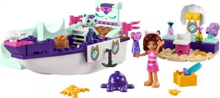Set  LEGO Gabby et la Maison magique 10786 Gabby & MerCat's Ship & Spa
