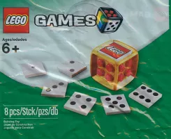 Set LEGO Games 4648939 Gold Dice