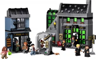 Set LEGO Harry Potter 76471 Les boutiques magiques de l'Allée des Embrumes