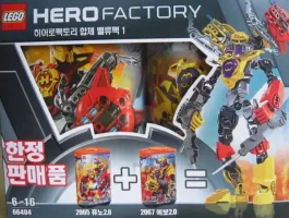 Set LEGO HERO Factory 66404 Super Pack 2-in-1