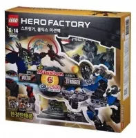 Set LEGO HERO Factory 66452 Stringer, Voltix Mission Pack