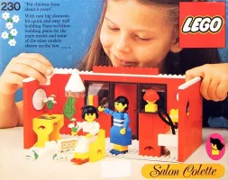 Set LEGO Homemaker 230 Hairdressing Salon