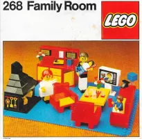 Set LEGO Homemaker 268 Family Room