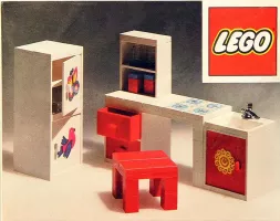 Set LEGO Homemaker 292 Kitchen Sink and Cupboards