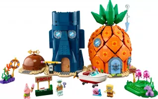 Set  LEGO Icons 11386 Bob l'éponge: Bikini Bottom