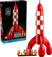 Set  Lego Ideas 21367 La fusée de Tintin