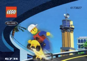 Set LEGO Island Xtreme Stunts 6731 Skateboarding Pepper